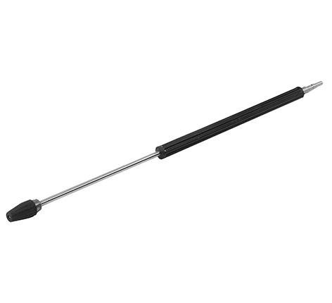 LANCIA CON UGELLO ROTANTE INOX + ATTACCO RAPIDO